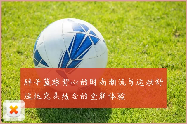胖子篮球背心的时尚潮流与运动舒适性完美结合的全新体验